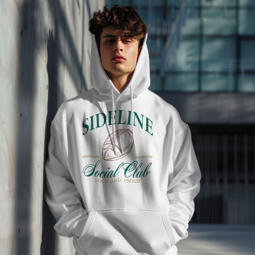Sideline Social Club Football Hoodie