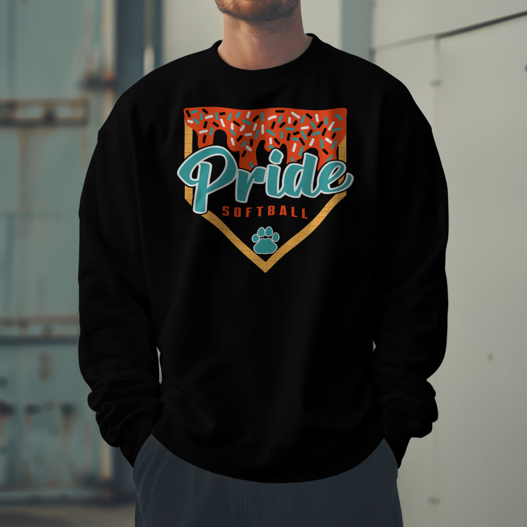 Pride Waffle Plate Drip Crewneck