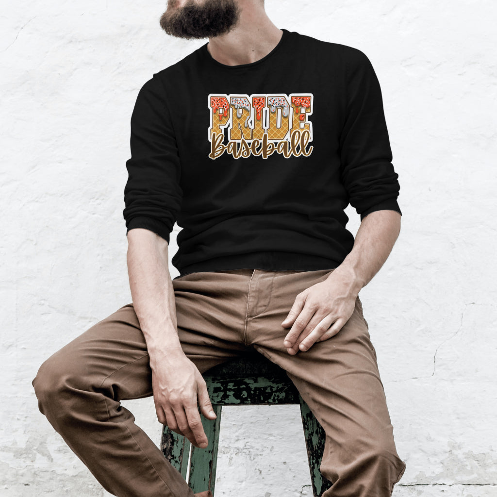 Waffle Pride Baseball Crewneck