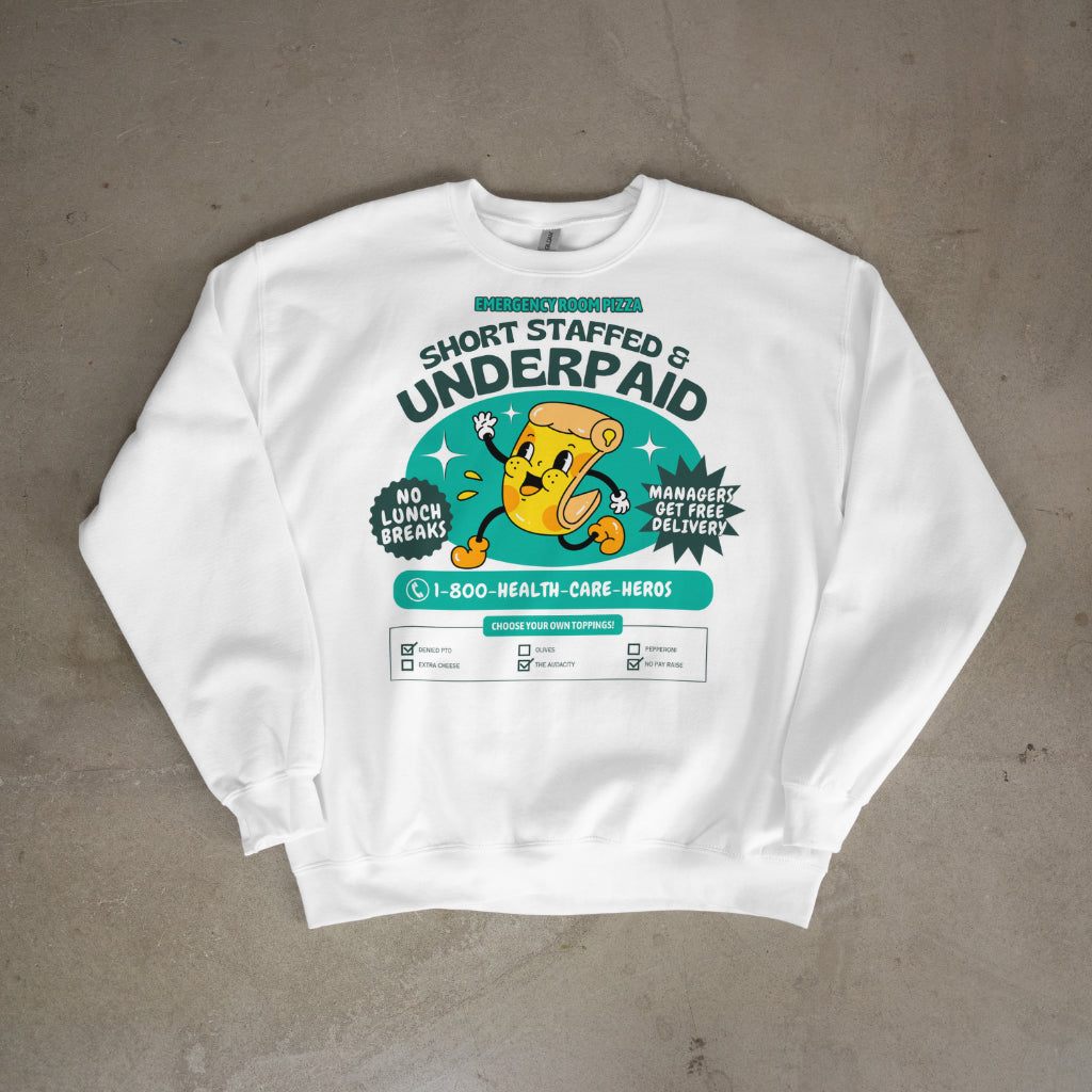 Emergency Room Pizza Crewneck