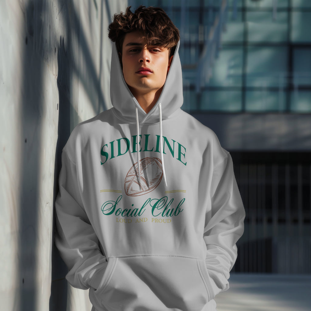 Sideline Social Club Football Hoodie