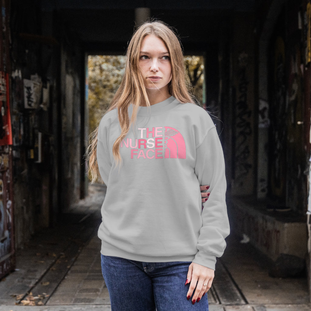 The Nurse Face Crewneck