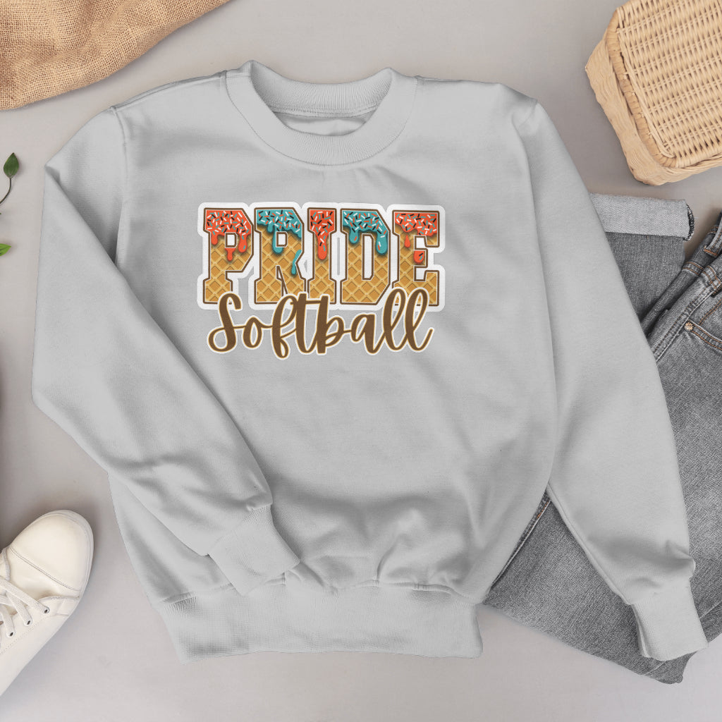 Pride Waffle Drip Crewneck