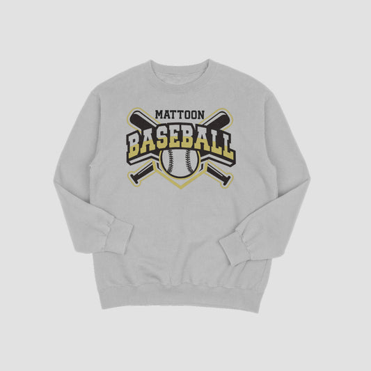 Mattoon Baseball Crewneck