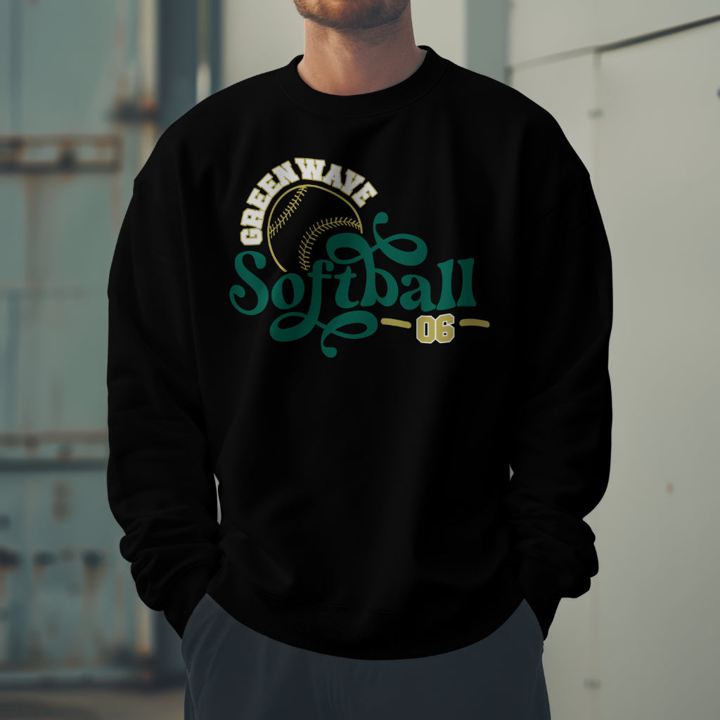 Greenwave Curvy Softall Crewneck