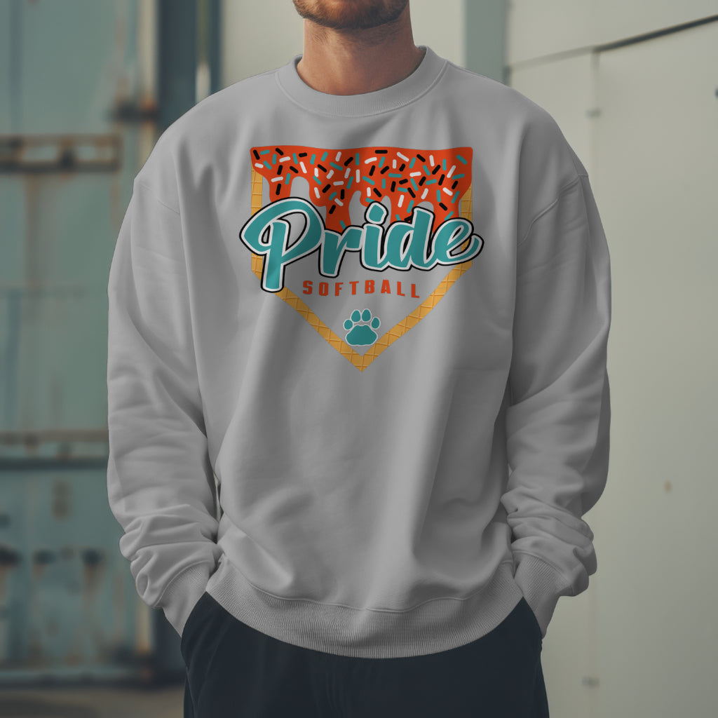 Pride Waffle Plate Drip Crewneck