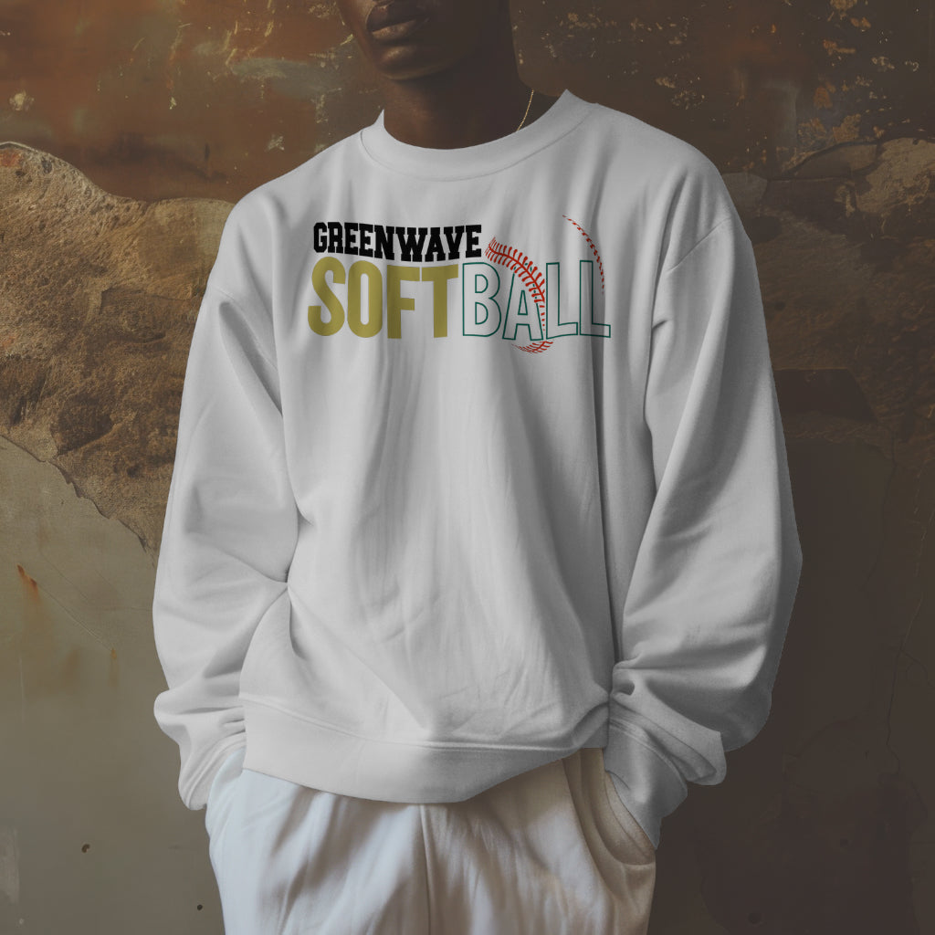 Greenwave Softball Crewneck
