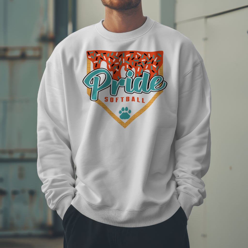 Pride Waffle Plate Drip Crewneck