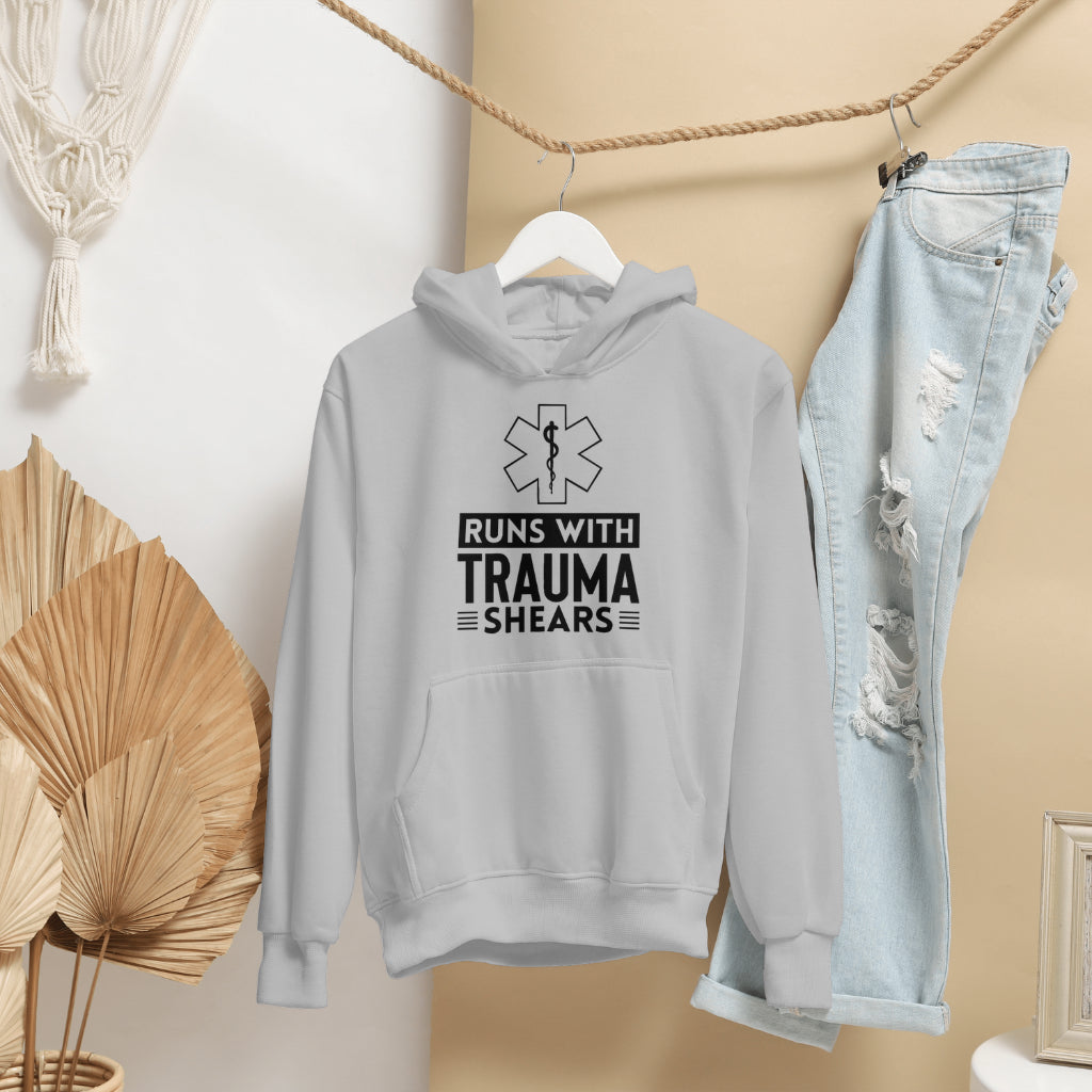 Runs With Trauma Shears Hoodie