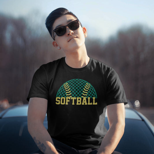 Retro Geenwave Softball