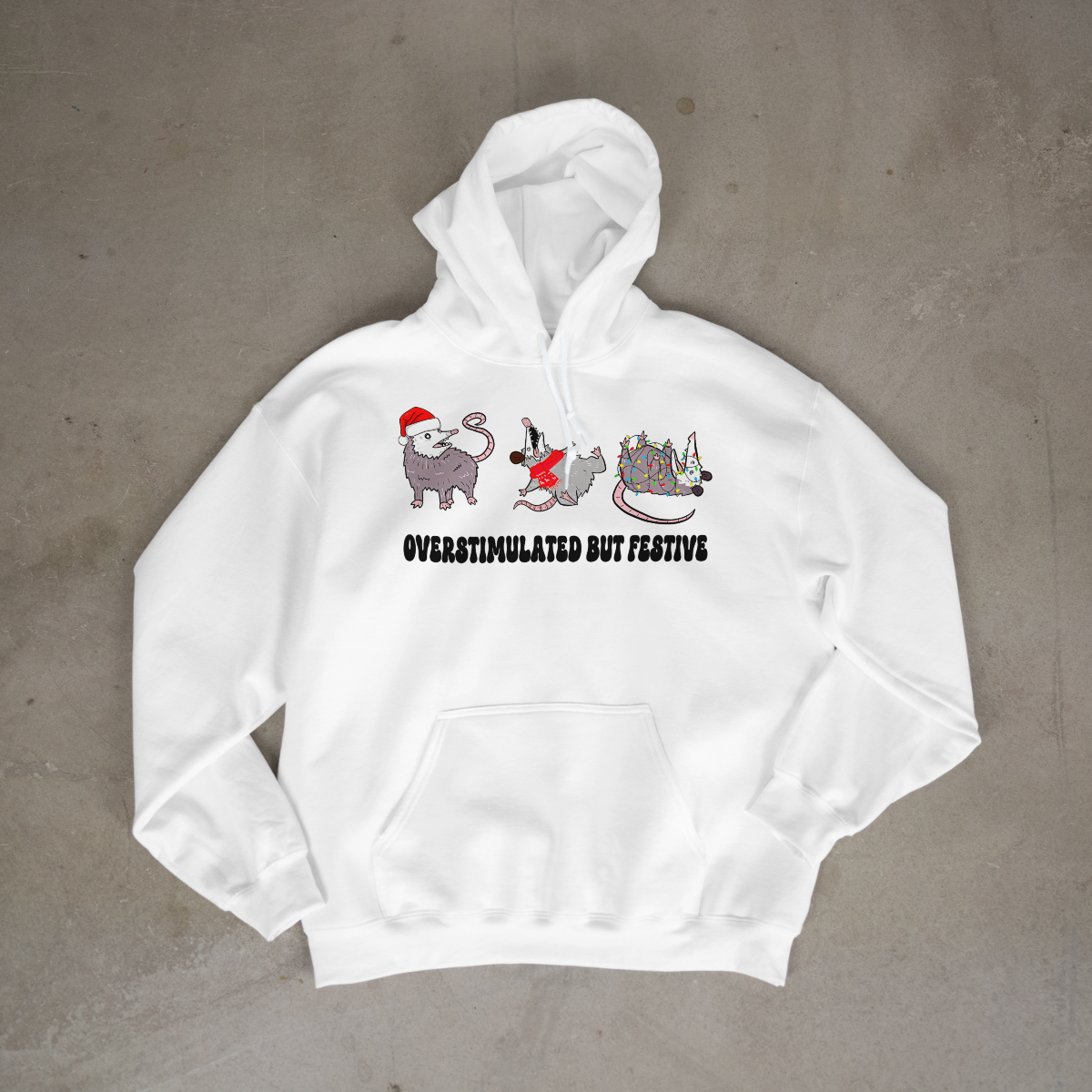 Overstimulated but Festive