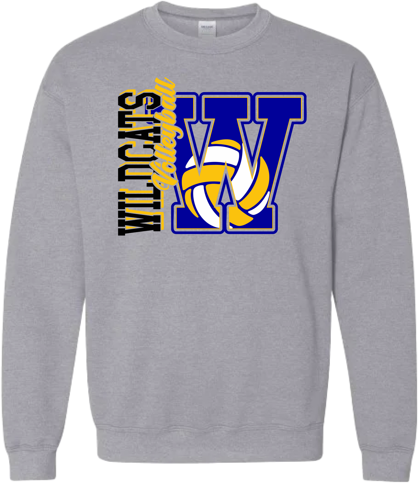 Wildcat Volleyball W Crewneck