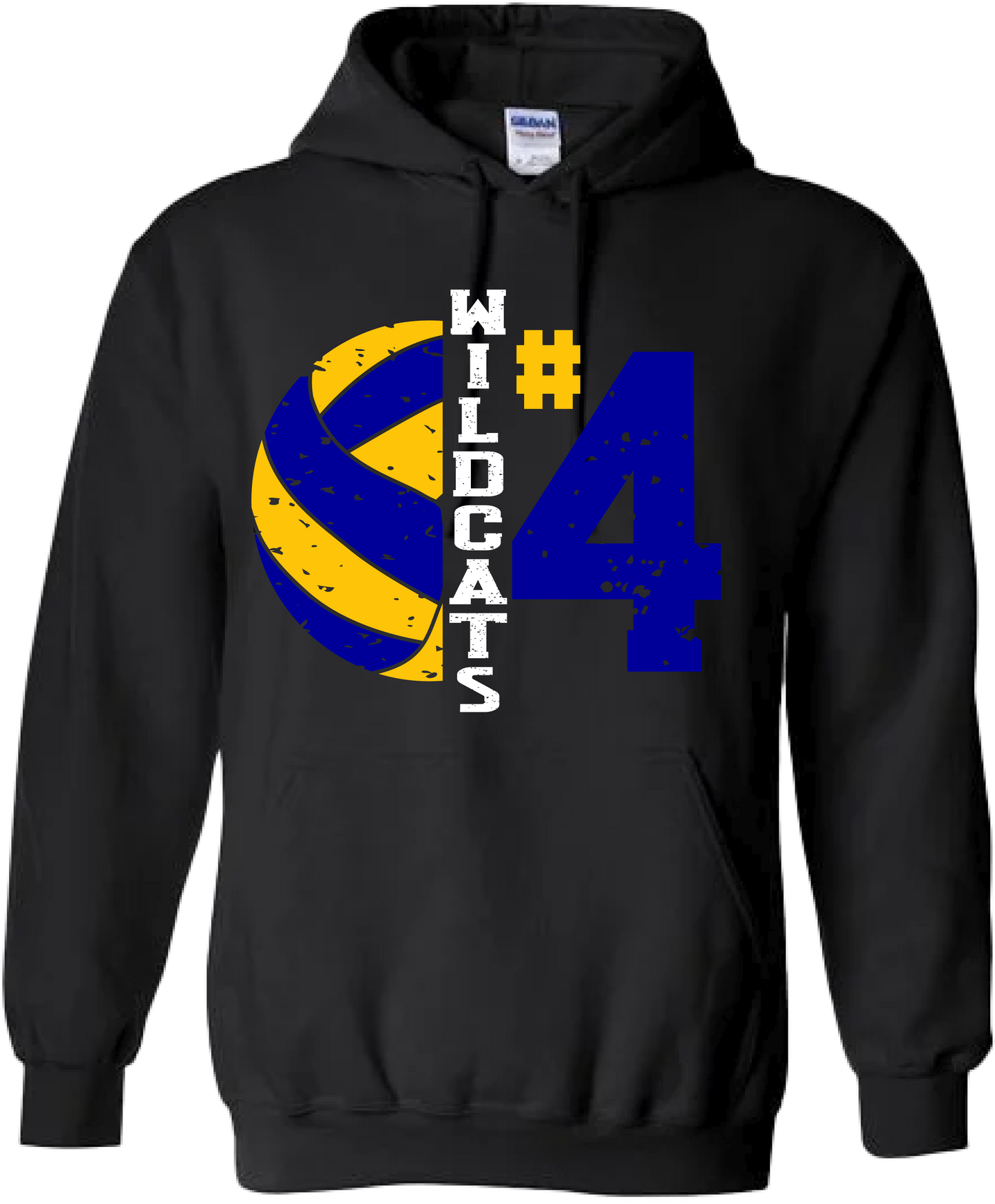 Wildcat Volleyball # Hoodie