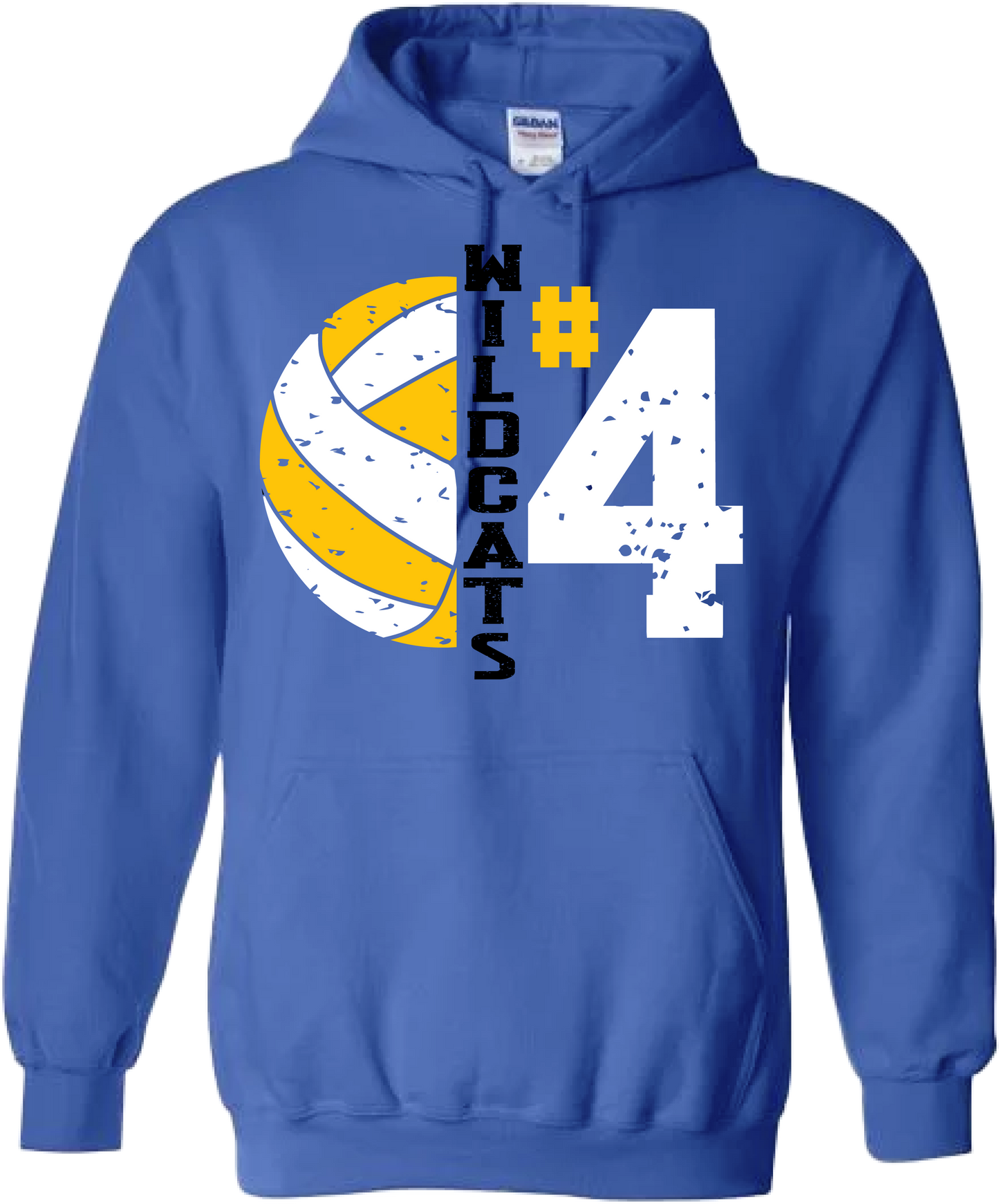 Wildcat Volleyball # Hoodie
