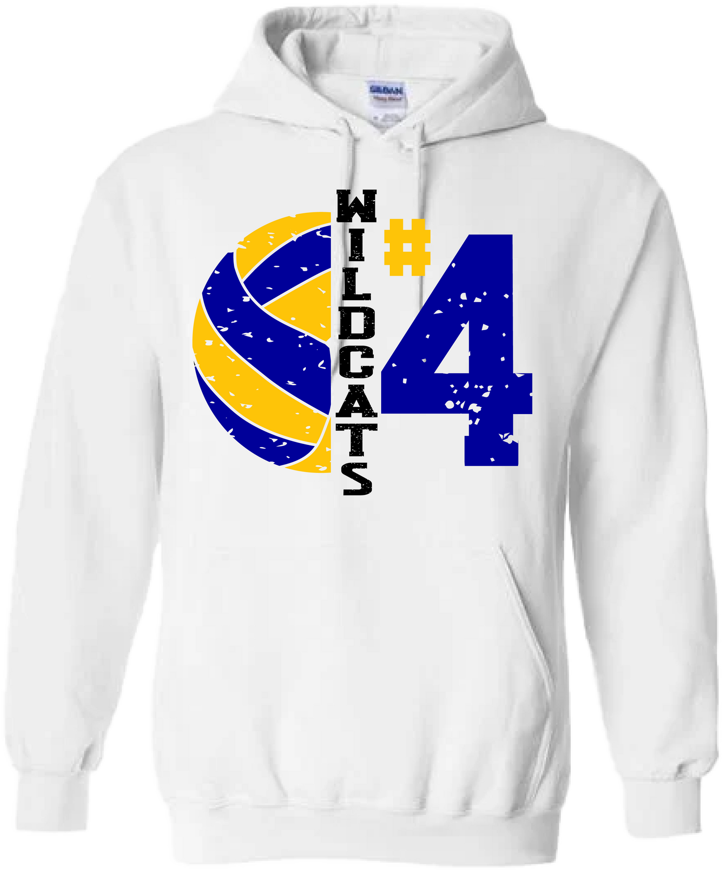 Wildcat Volleyball # Hoodie
