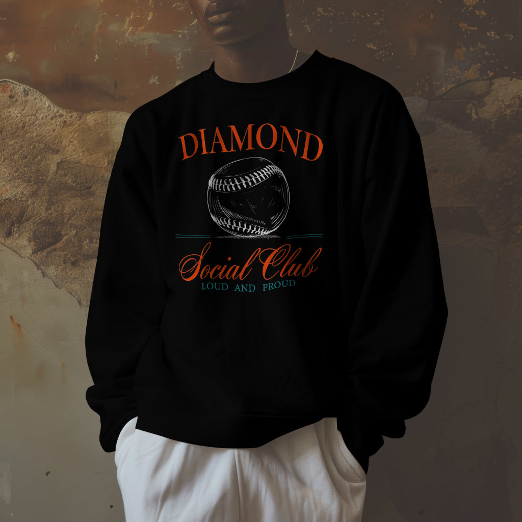 Diamond Social Club Pride Softball Crewneck