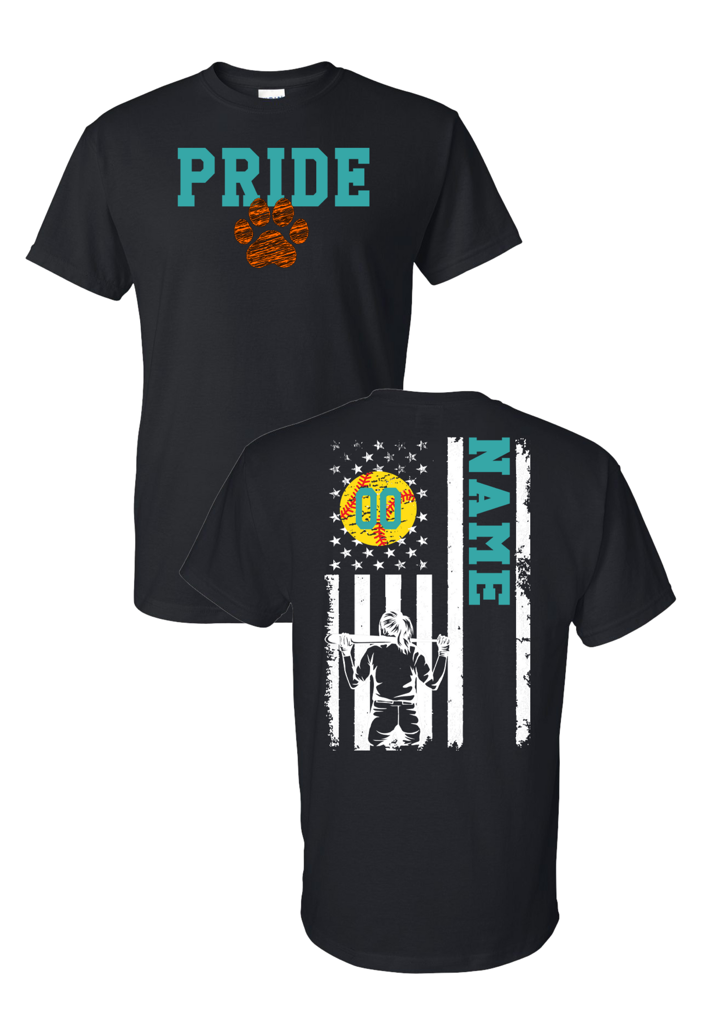 Pride Softball Flag