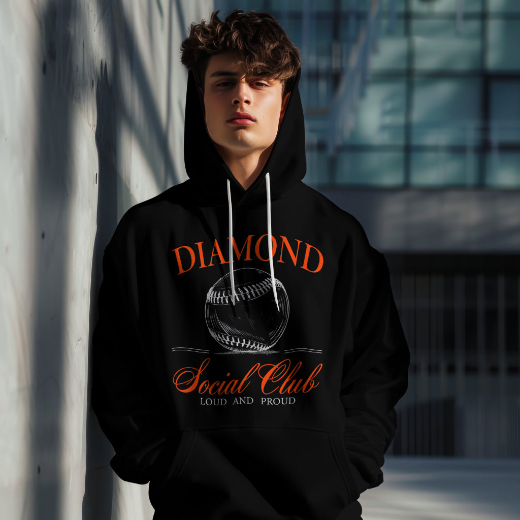 Diamond Social Club Pride Baseball Hoodie
