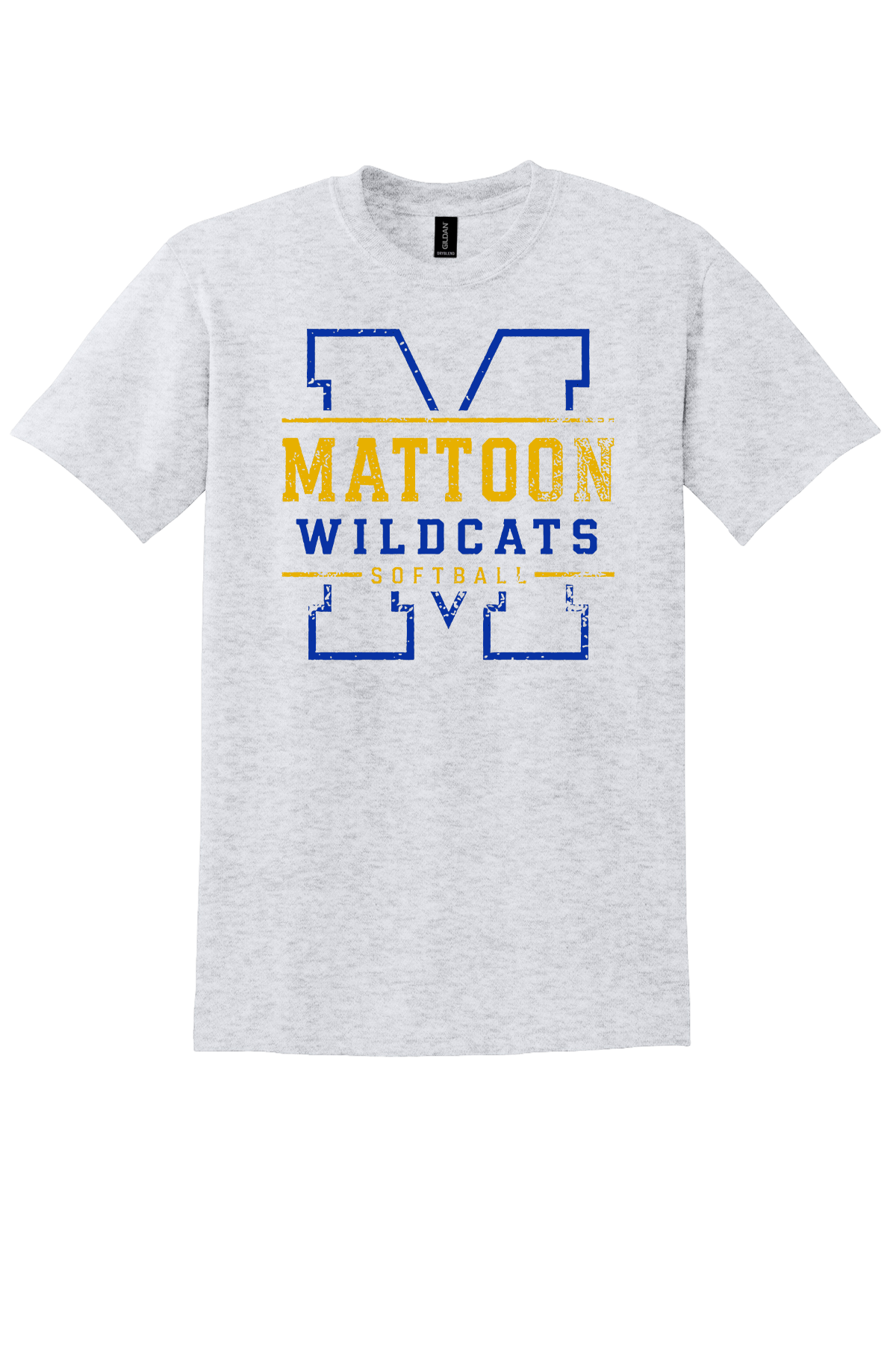 Wildcats Distressed M Softball