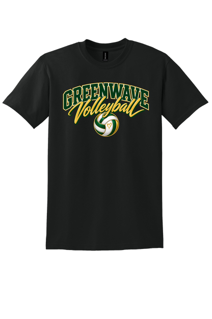 Greenwave Volleyball Heart