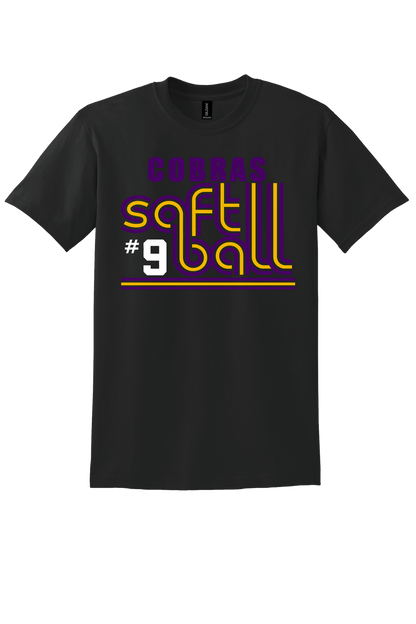Retro Cobras Softball Logo