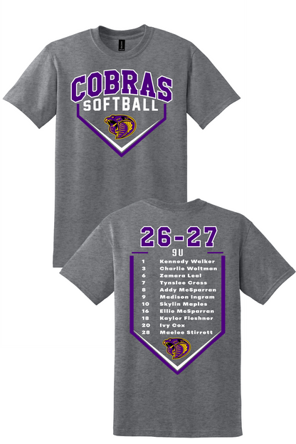 Cross 9U Team Shirt
