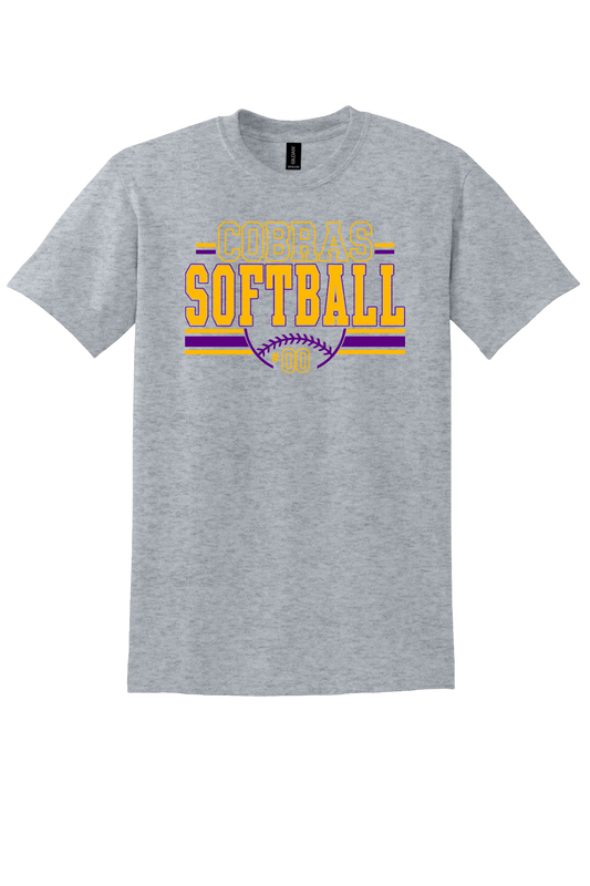 Cobras Softball Number Vintage