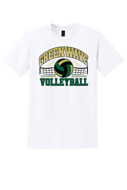 Greenwave Volleyball Halftone
