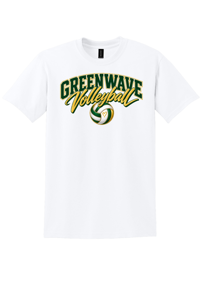 Greenwave Volleyball Heart
