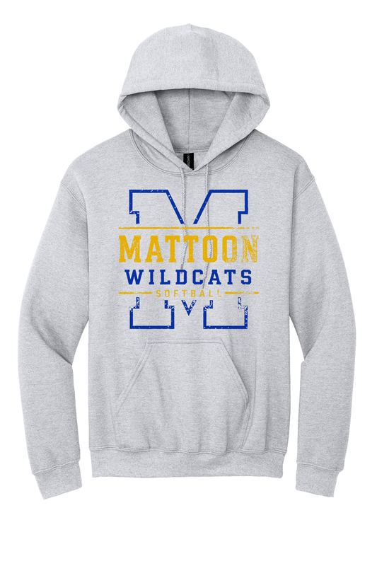 Wildcats Distressed M Softball