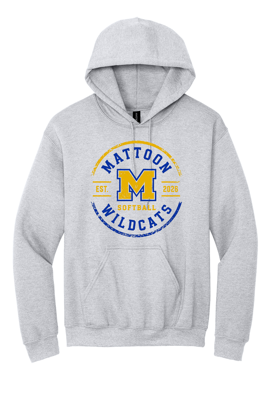 Wildcats Distressed Circle