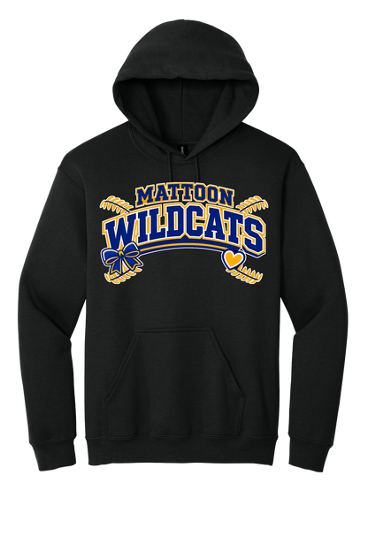 Wildcats Softball Heart&Bow