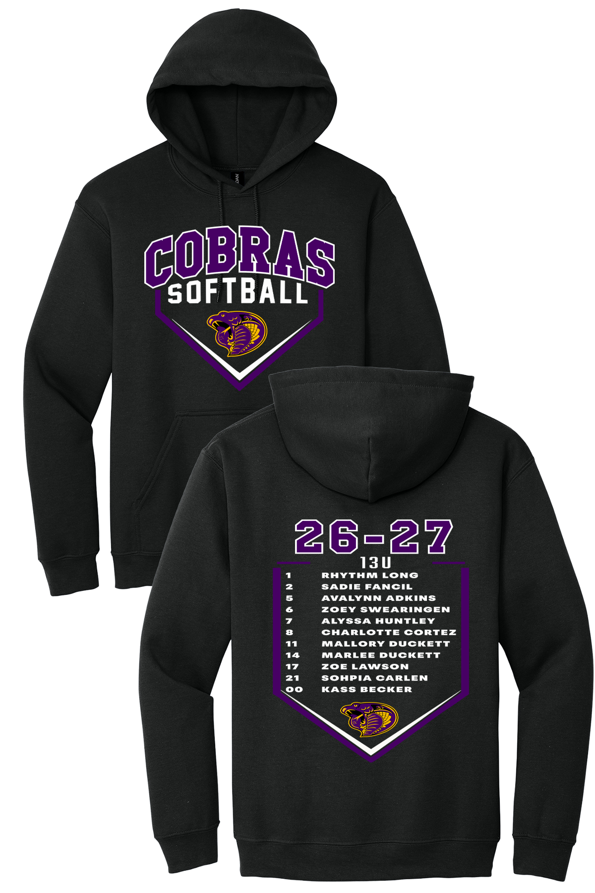 Duffy 13U Team Hoodie