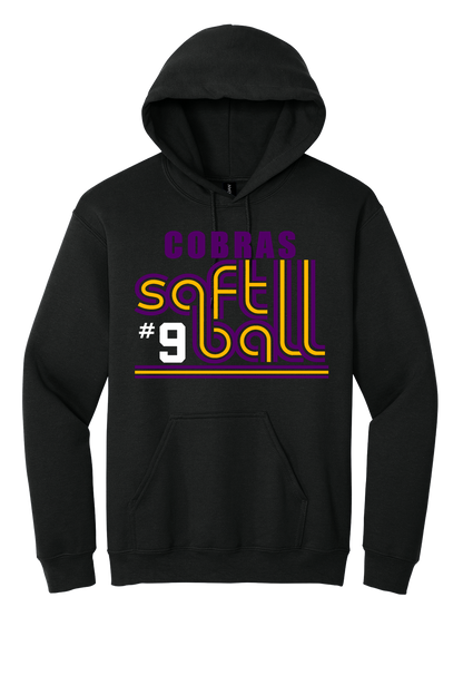 Retro Cobras Softball Logo