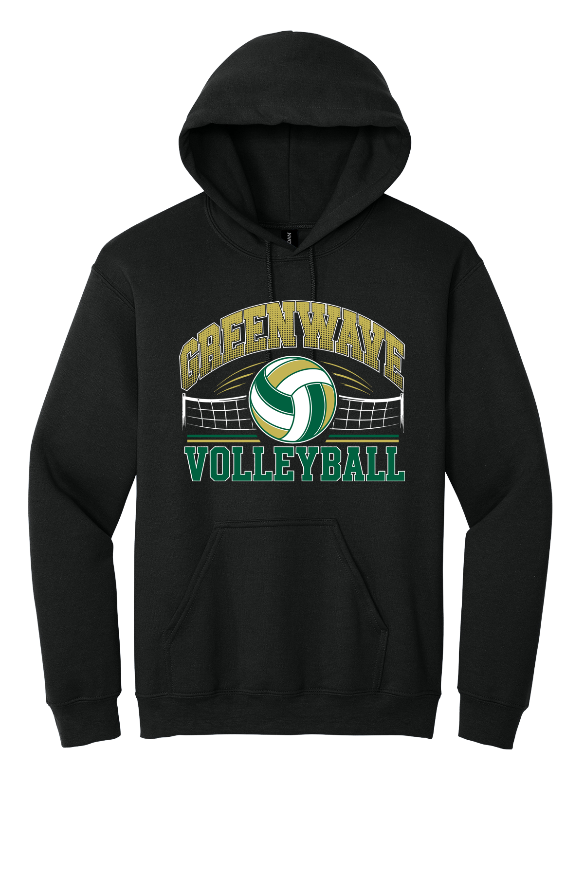 Greenwave Volleyball Halftone