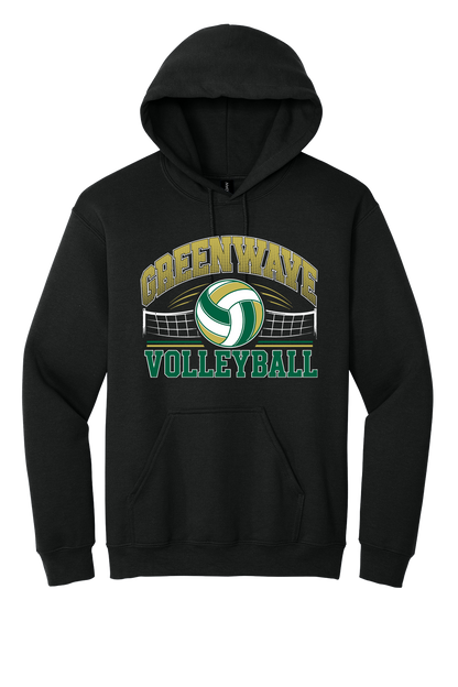Greenwave Volleyball Halftone