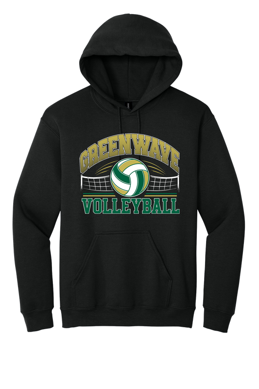 Greenwave Volleyball Halftone