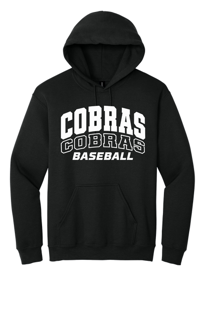 Cobras Baseball Outline White Version