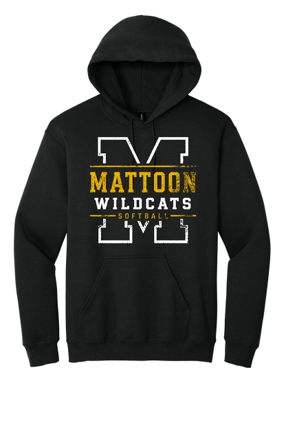 Wildcats Distressed M Softball