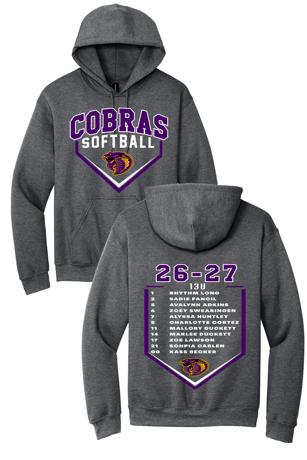 Duffy 13U Team Hoodie