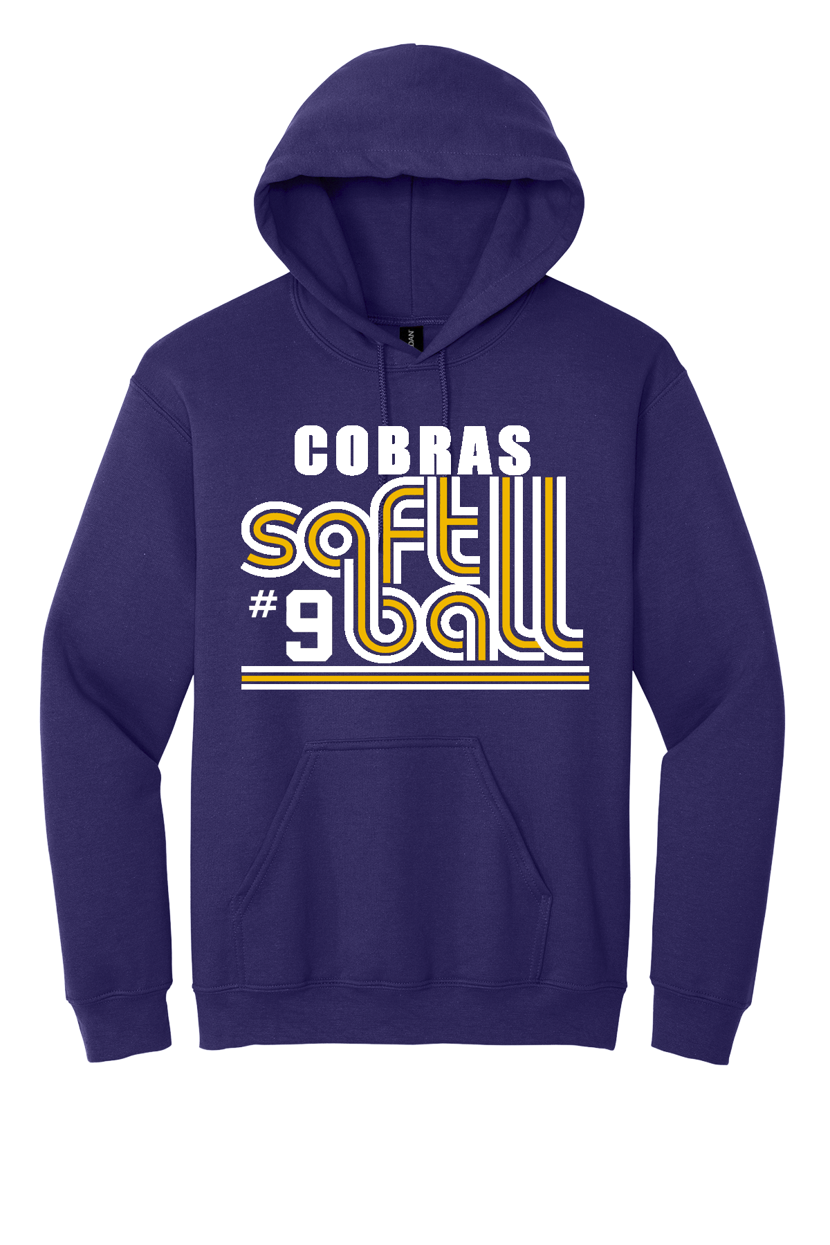 Retro Cobras Softball Logo