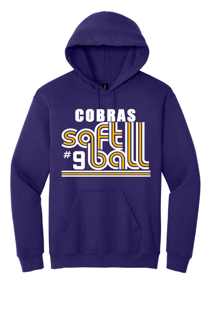 Retro Cobras Softball Logo