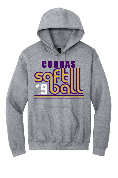 Retro Cobras Softball Logo