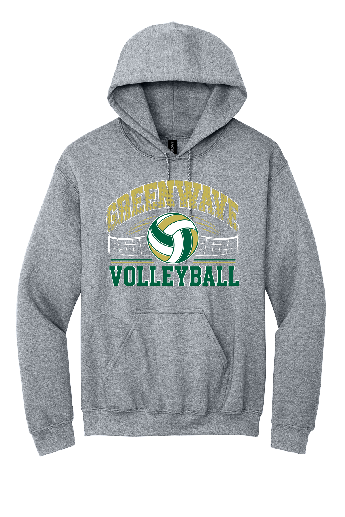 Greenwave Volleyball Halftone