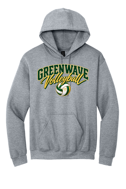 Greenwave Volleyball Heart