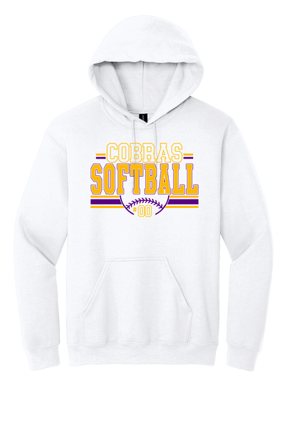 Cobras Softball Number Vintage