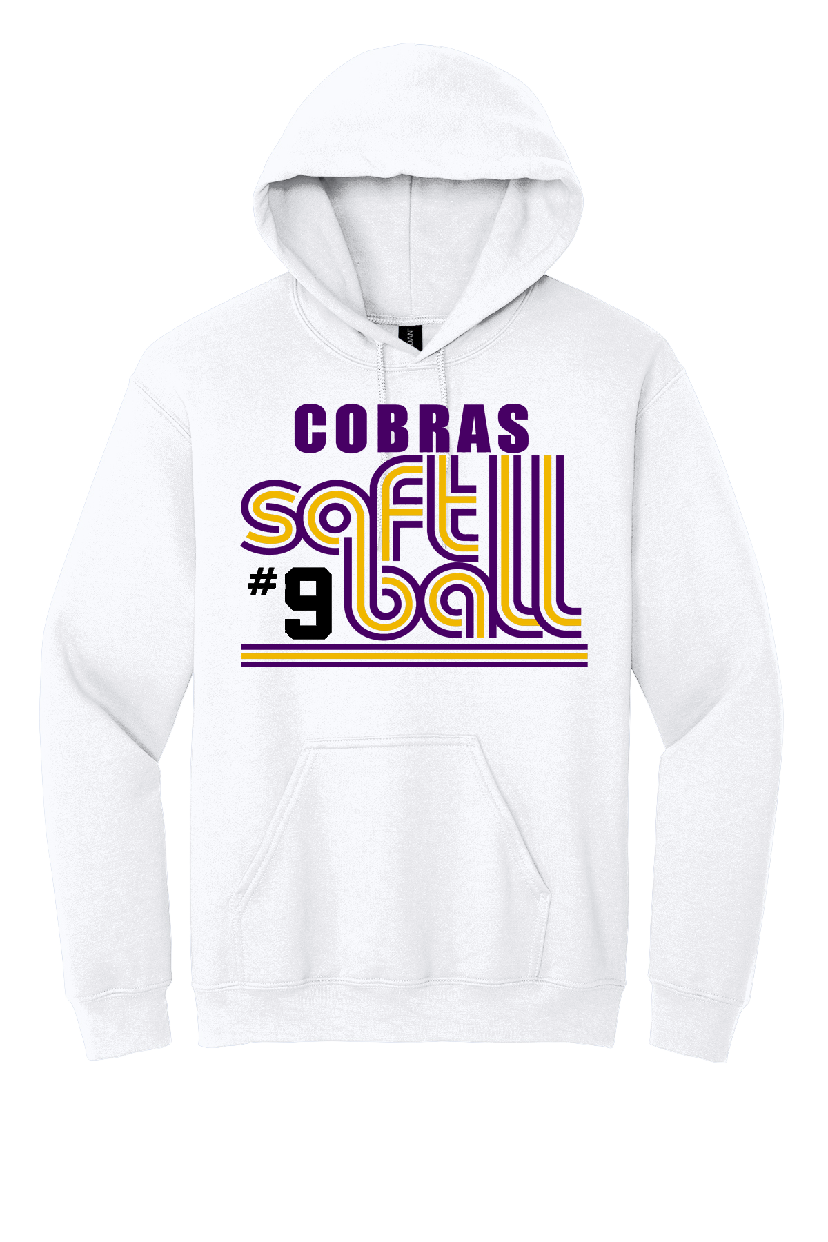 Retro Cobras Softball Logo