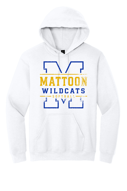 Wildcats Distressed M Softball
