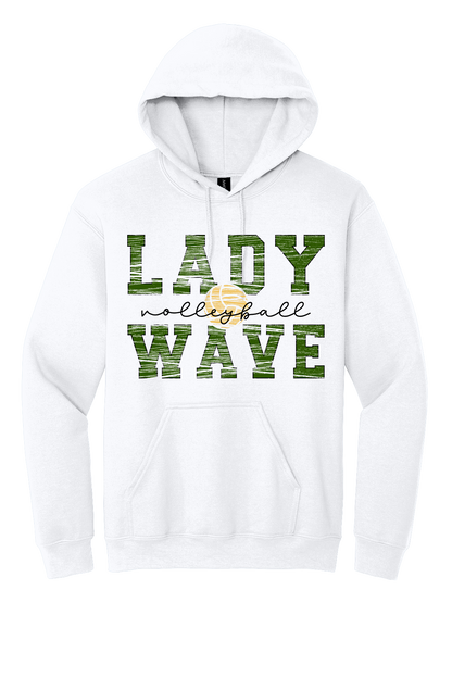 Lady Wave Volleyball Distressed