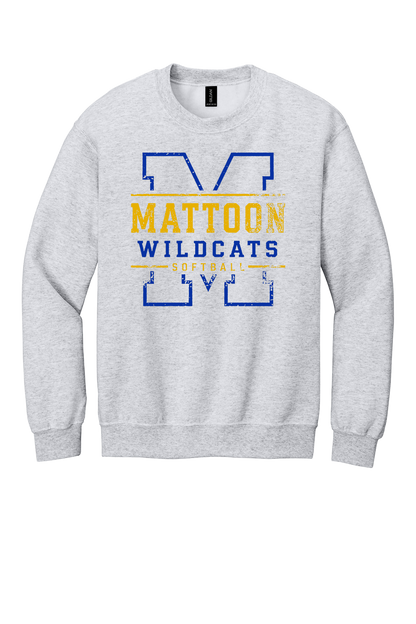 Wildcats Distressed M Softball